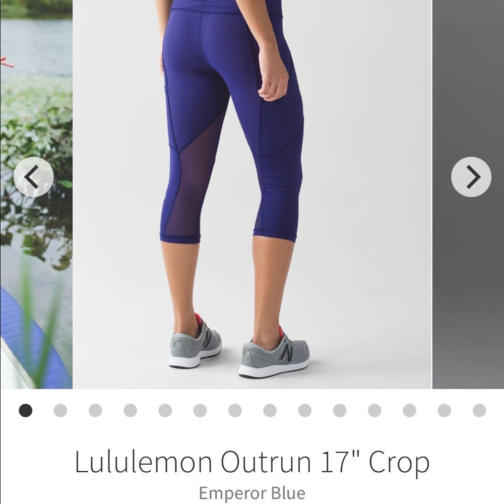 Lululemon Outrun Leggings 17”